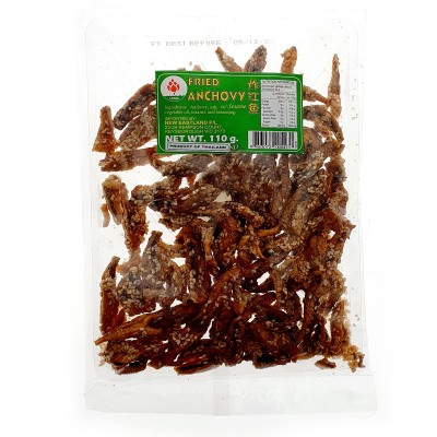 Lotus Brand Fried Anchovy Sesame Fish 110g